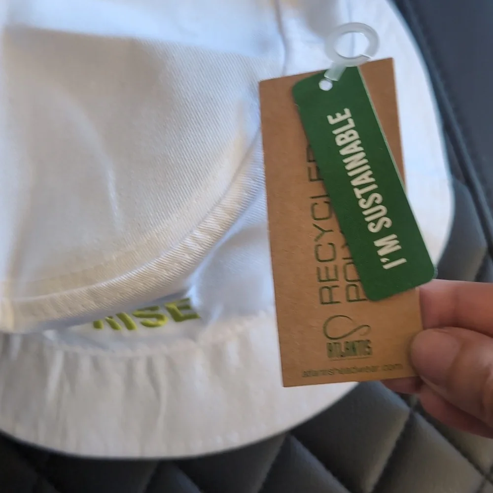 White Kids Hats let's Rise New With Tags - Picture 4 of 6
